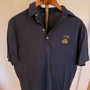Vintage Polo by Ralph Lauren Navy US Open 2013 Embroidered Polo